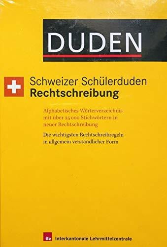 Bibliographisches Institut & F.A.Brockhaus AG, Mannheim Erscheinungsjahr Schweizer Schülerduden Rechtschreibung