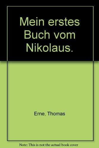 Schliehe, Karin Mein erstes Buch vom Nikolaus
