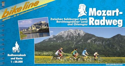 Esterbauer Mozart-Radweg: Zwischen Salzburger Land, Berchtesgadener Land und Chiemgau. 1:50000 (Bikeline Radtourenbücher)
