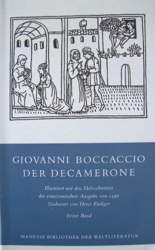 Gustav Diezel Der Decamerone, Band 1