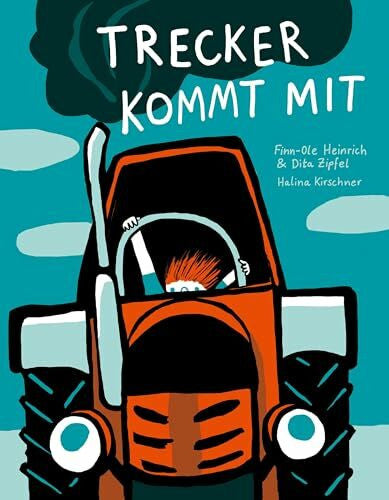 Kirschner, Halina Trecker kommt mit: Ausgezeichnet mit 'Die schönsten deutschen Bücher, Stiftung Buchkunst; Kinderbuch/Jugendbuch' 2018 (Finn-Ole Heinrich im mairisch Verlag)