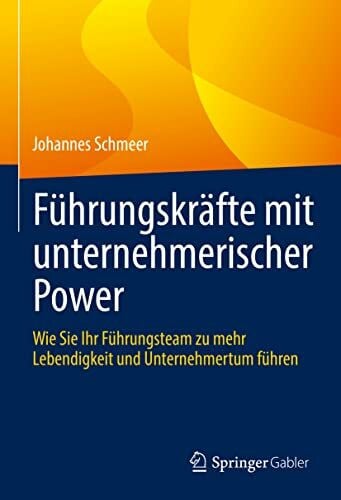 Schmeer, Johannes Führungskräfte mit unternehmerischer Power: Wie Sie Ihr Führungsteam zu mehr Lebendigkeit und Unternehmertum führen
