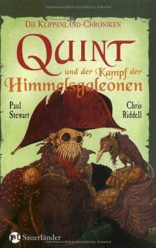 Riddell, Chris Die Klippenland-Chroniken / Quint und der Kampf der Himmelsgaleonen: Teil 9 der Klippenland-Chroniken