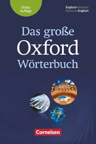 Unknown Das große Oxford Wörterbuch - Third Edition - B1-C1: Wörterbuch mit beigelegtem Exam Trainer - Englisch-Deutsch/Deutsch-Englisch