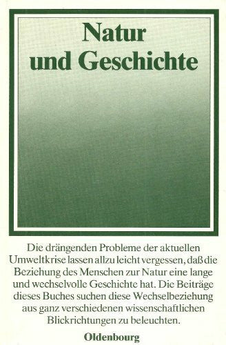 Markl, Hubert Natur und Geschichte