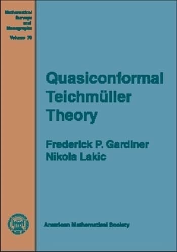 Lakic, Nikola Quasiconformal Teichmuller Theory (Mathematical Surveys & Monographs)
