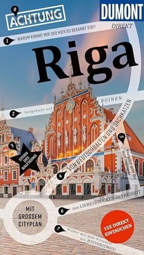 Kaupat, Mirko DUMONT direkt Reiseführer Riga: Mit großem Cityplan