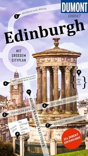 Eickhoff, Matthias DUMONT direkt Reiseführer Edinburgh: Mit großem Cityplan