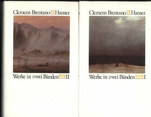 Brentano, Clemens Werke in zwei Bänden (Hanser Bibliothek)