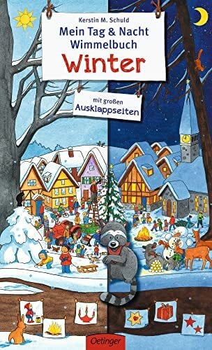 Schuld, Kerstin M. Mein Tag & Nacht Wimmelbuch. Winter