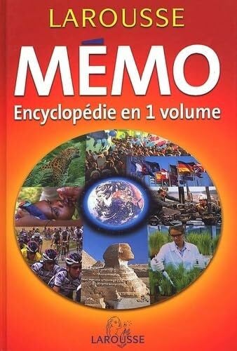 Collectif Larousse Memo. Encyclopedie En 1 Volume