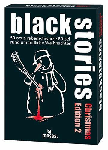 Schumacher, Jens moses. black stories Christmas Edition 2 | 50 rabenschwarze Rätsel | Das Krimi Kartenspiel