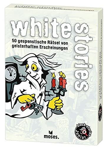 Köhrsen, Andrea Moses black stories Junior white stories, 50 gespenstische Rätsel, Das Rätsel Kartenspiel für Kinder