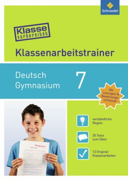 Vahl, Angela Klasse vorbereitet - Gymnasium: Klassenarbeitstrainer Deutsch 7: Klassenarbeitstrainer Gymnasium / Klassenarbeitstrainer Deutsch 7 (Klasse vorbereitet: Klassenarbeitstrainer Gymnasium)
