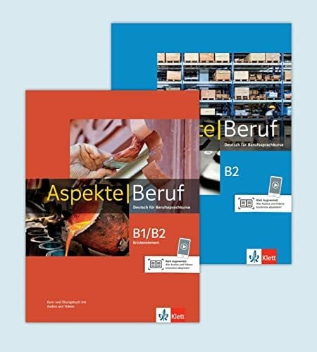 Koithan, Ute Aspekte Beruf B1/B2 Brückenelement und B2: Deutsch für Berufssprachkurse. Paket aus den Kurs- und Übungsbüchern