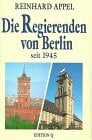 r-appel Die Regierenden von Berlin seit 1945