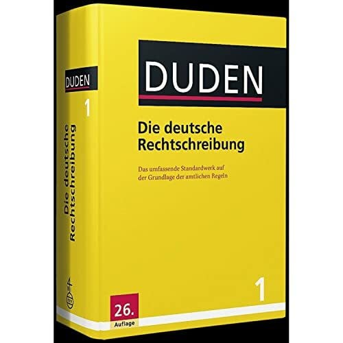 Dudenredaktion Duden: Die deutsche Rechtschreibung, Band 1 - Das umfassende Standardwerk auf der Grundlage der amtlichen Regeln (28. Auflage) (Duden - Deutsche Sprache in 12 Bänden)