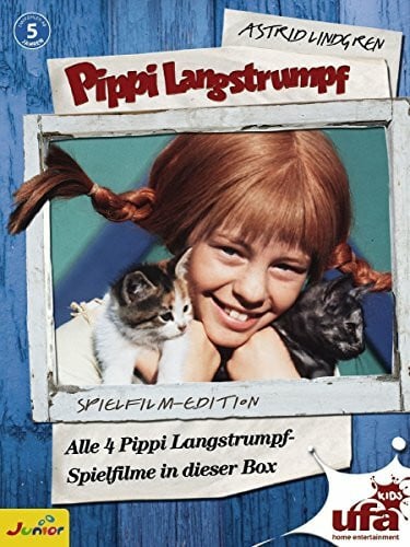 Persson, Maria Pippi Langstrumpf - Spielfilm-Box (4 DVDs, Remastered)
