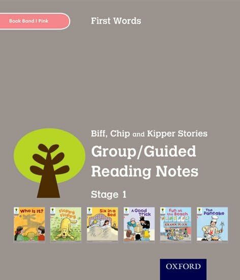 Brychta, Alex Oxford Reading Tree: Level 1: First Words: Group/Guided Reading Notes