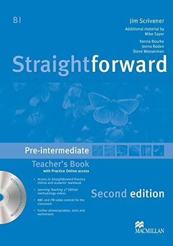 Roden, Jenny Straightforward 2nd Edition Pre-Intermediate Level Teacher's Book Pack