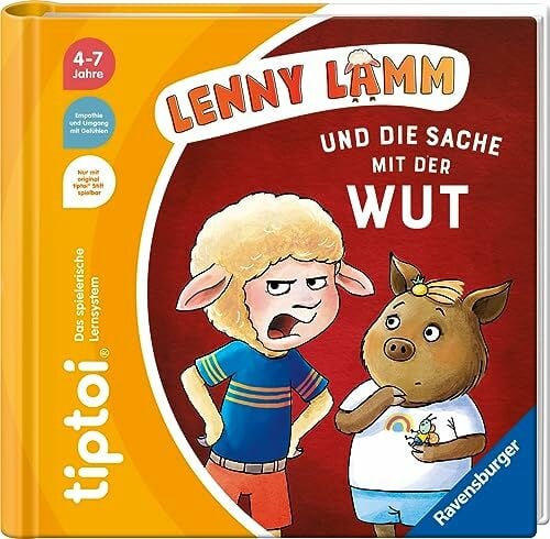 Hagemann, Antje tiptoi® Lenny Lamm und die Sache mit der Wut (Bildergeschichten über den Umgang mit Gefühlen)