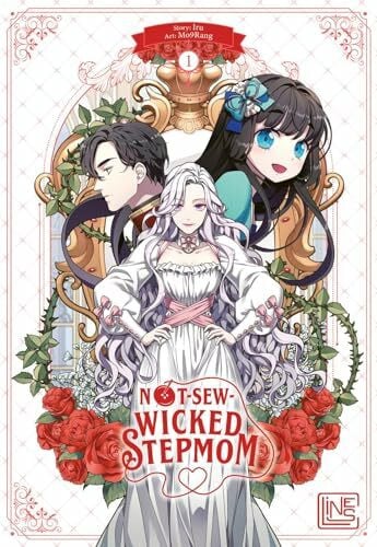 Gliese, Nina Not-Sew-Wicked Stepmom 1: Romantischer Isekai-Fantasy-Manhwa über eine Designerin, die als 'böse' Stiefmutter wiedergeboren wird – limitierte Auflage mit Photocard