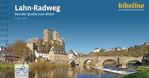 Verlag Esterbauer GmbH Lahn-Radweg: Von der Quelle zum Rhein. 250 km, 1:50.000, GPS-Tracks Download, LiveUpdate, Übernachtungsverzeichnis (Bikeline Radtourenbücher)