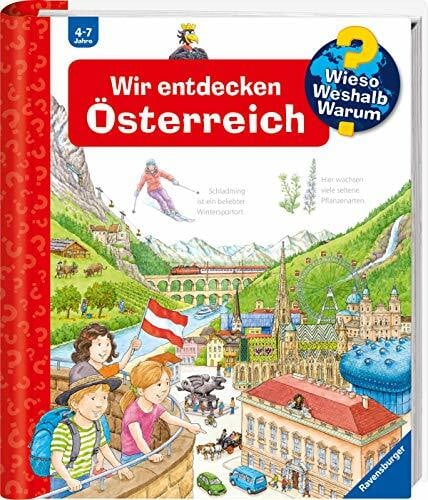 Gernhäuser, Susanne Wieso? Weshalb? Warum?, Band 58: Wir entdecken Österreich (Sachbuch ab 4 Jahre – mit Klappen)