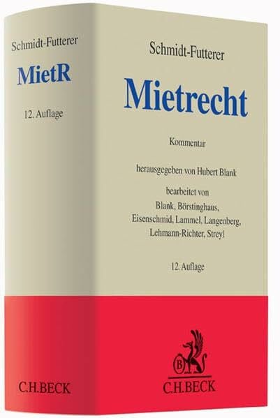 Lehmann-Richter, Arnold Mietrecht: Großkommentar des Wohn- und Gewerberaummietrechts (Grauer Kommentar)