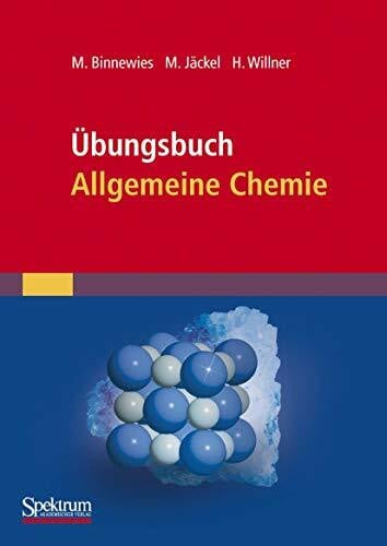Manfred Jäckel Übungsbuch Allgemeine Chemie