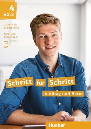 Hanke, Katja Schritt für Schritt in Alltag und Beruf 4: Deutsch als Zweitsprache / Kursbuch + Arbeitsbuch