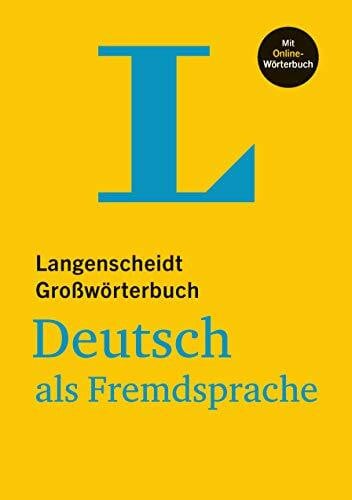 Götz, Dieter Langenscheidt Großwörterbuch Deutsch als Fremdsprache - mit Online-Wörterbuch: Deutsch-Deutsch (Langenscheidt Großwörterbücher)