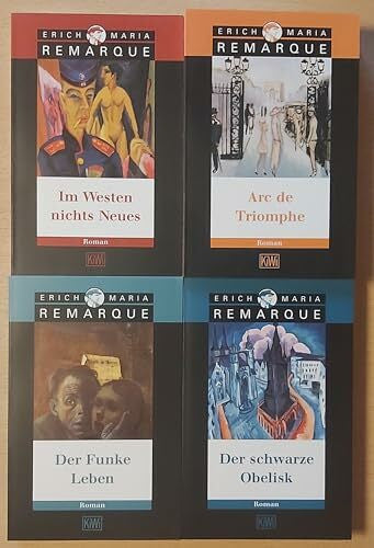 Tilman Westphalen Die großen Romane (in 4 Bänden): Im Westen nichts Neues /Arc de Triomphe /Der schwarze Obelisk /Der Funke Leben