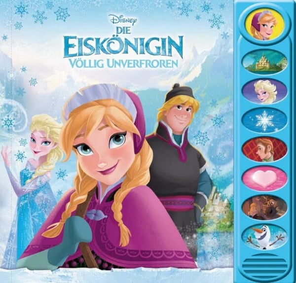 Disney;Phoenix International Publications Germany GmbH 8 Button Soundbuch - Disney - Die Eiskönigin, völlig Unverfroren - interaktives Bilderbuch mit 8 lustigen Geräuschen