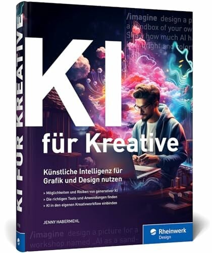 Habermehl, Jenny KI für Kreative: Künstliche Intelligenz für Grafik und Design. So binden Sie KI sinnvoll in den Designprozess ein. Mit vielen Praxisbeispielen