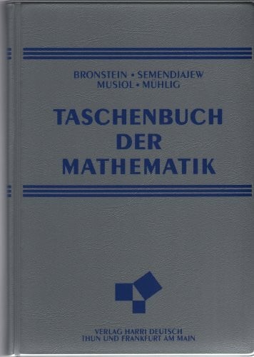 Gerhard Musiol Taschenbuch der Mathematik