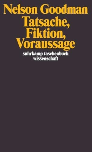 Vetter, Hermann Tatsache, Fiktion, Voraussage: Vorw. v. Hilary Putnam (suhrkamp taschenbuch wissenschaft)