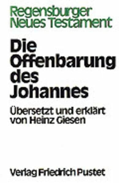 Eckert, Horst Regensburger Neues Testament, Ln, Die Offenbarung des Johannes