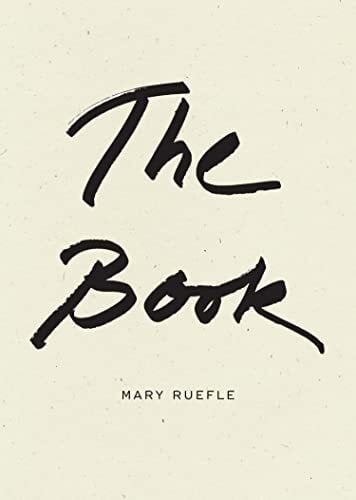 Ruefle, Mary The Book
