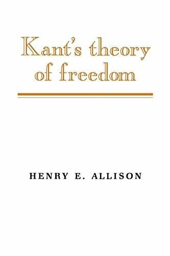 Allison Kant's Theory of Freedom