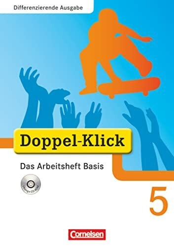 Matt, Elinor Doppel-Klick - Das Sprach- und Lesebuch - Differenzierende Ausgabe - 5. Schuljahr: Das Arbeitsheft Basis mit CD-ROM - Mit Lösungen (Doppel-Klick, Differenzierende Ausgabe, 5. Schuljahr)