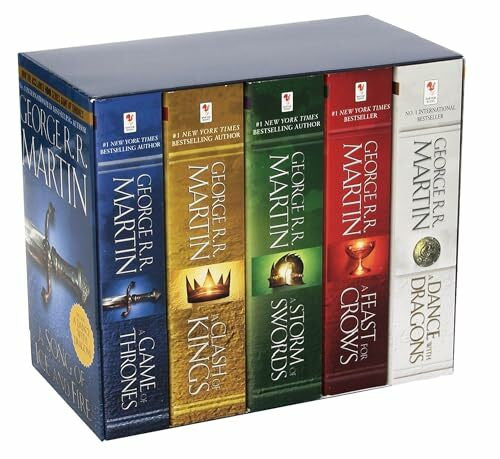 Martin, George R. R. George R. R. Martin's A Game of Thrones 5-Book Boxed Set (Song of Ice and Fire Series): A Game of Thrones, A Clash of Kings, A Storm of Swords, A Feast for Crows, and A Dance with Dragons
