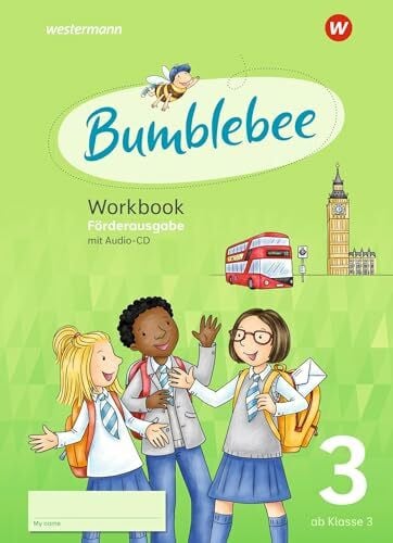 Michaela Schönau Bumblebee - Ausgabe 2021 für das 3. / 4. Schuljahr: Workbook Förderausgabe 3 (Bumblebee 3 + 4: Ausgabe 2021 für das 3. / 4. Schuljahr)