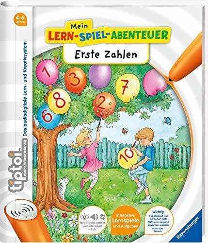 Odersky, Eva tiptoi® Erste Zahlen: Über 35 interaktive Lernspiele und Übungen. Mit über 1.800 Sounds (tiptoi® Mein Lern-Spiel-Abenteuer)