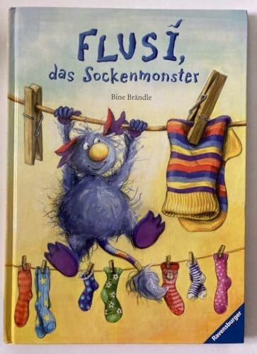Brändle, Bine Flusi, das Sockenmonster: Mit einem Paar Original-Flusi-Socken für Kinder