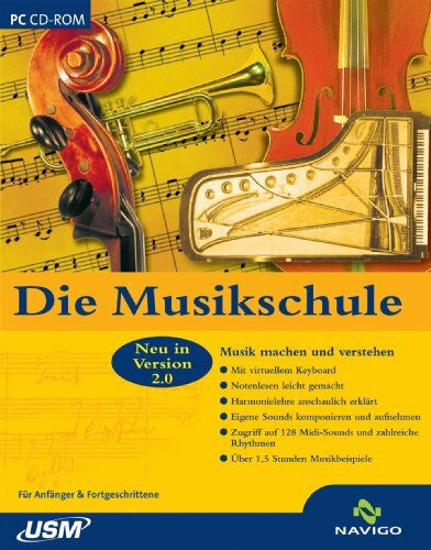 United Soft Media Verlag GmbH Die Musikschule 2.0: Musik machen und verstehen. Für Windows 98/ME/2000/XP