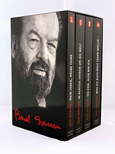 Spencer, Bud BUD SPENCER: Alle vier Bud-Spencer-Paperbacks im Schuber: Mein Leben, meine Filme; In achtzig Jahren um die Welt; Ich esse, also bin ich; Was ich Euch noch sagen wollte ...