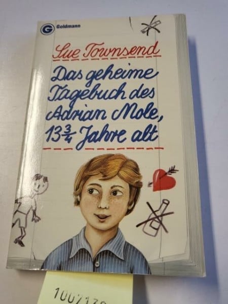 Das geheime Tagebuch des Adrian Mole 13 3/4 Jahre alt. Heiterer Roman.