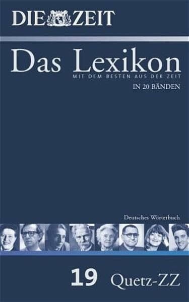 Zeitverlag ZEIT-Lexikon. Bd. 19 (Rast - Z): Deutsches Wörterbuch. Rast-Z