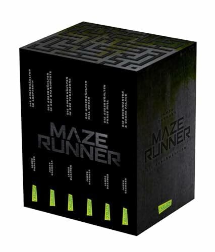 Rothfuss, Ilse Maze-Runner-Schuber (6 Bände im Taschenbuch-Schuber inklusive Bonusband mit »Crank Palace« und »Die Geheimakten«): Sammelband (Die Auserwählten - Maze Runner)